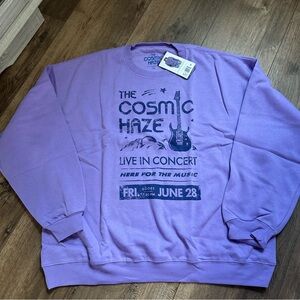 NEW! The Cosmic Haze, Graphic Sweatshirt, Crewneck, Pullover, Plus Size, XXL